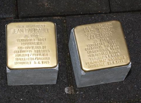 Stolperstein-Verlegung Wittlich JAV - 22.02.14 - (c) Endres (2)